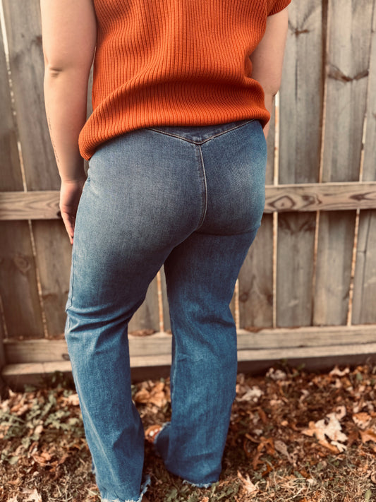 The Bar Top Blue Jeans