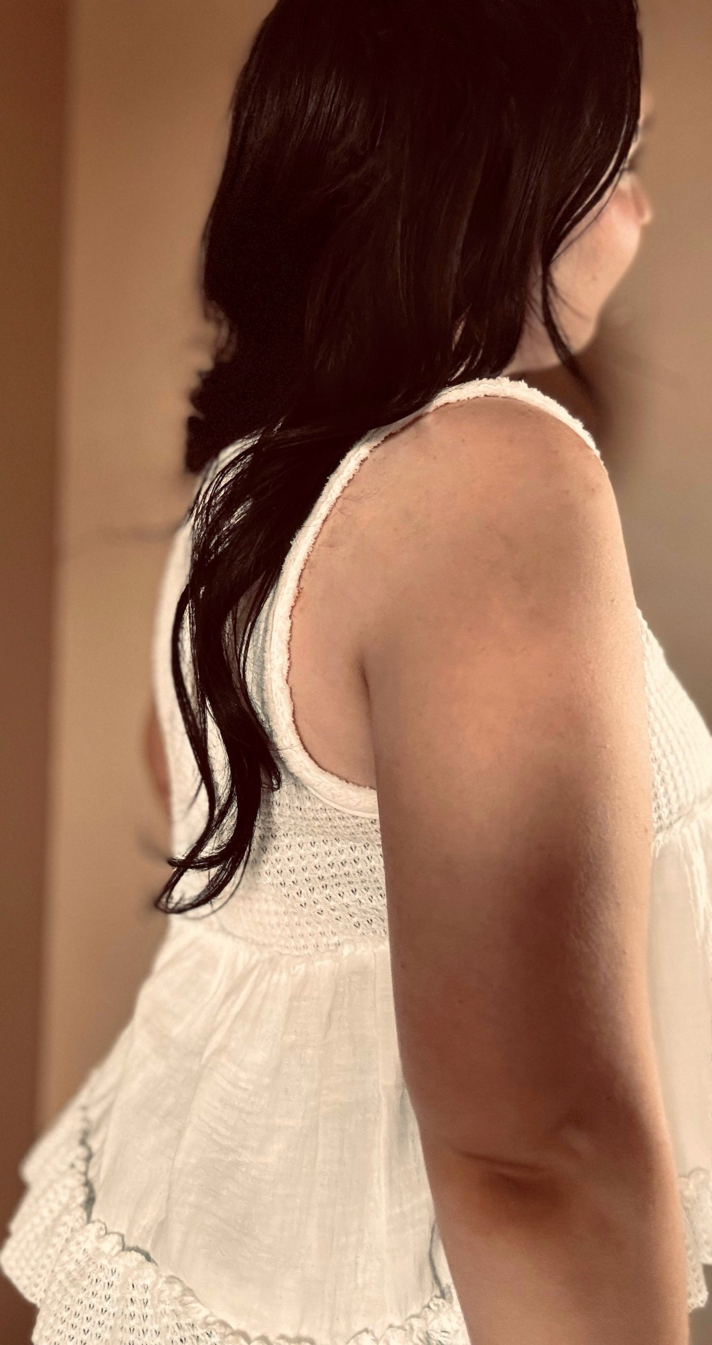 Babydoll Ruffle Tank