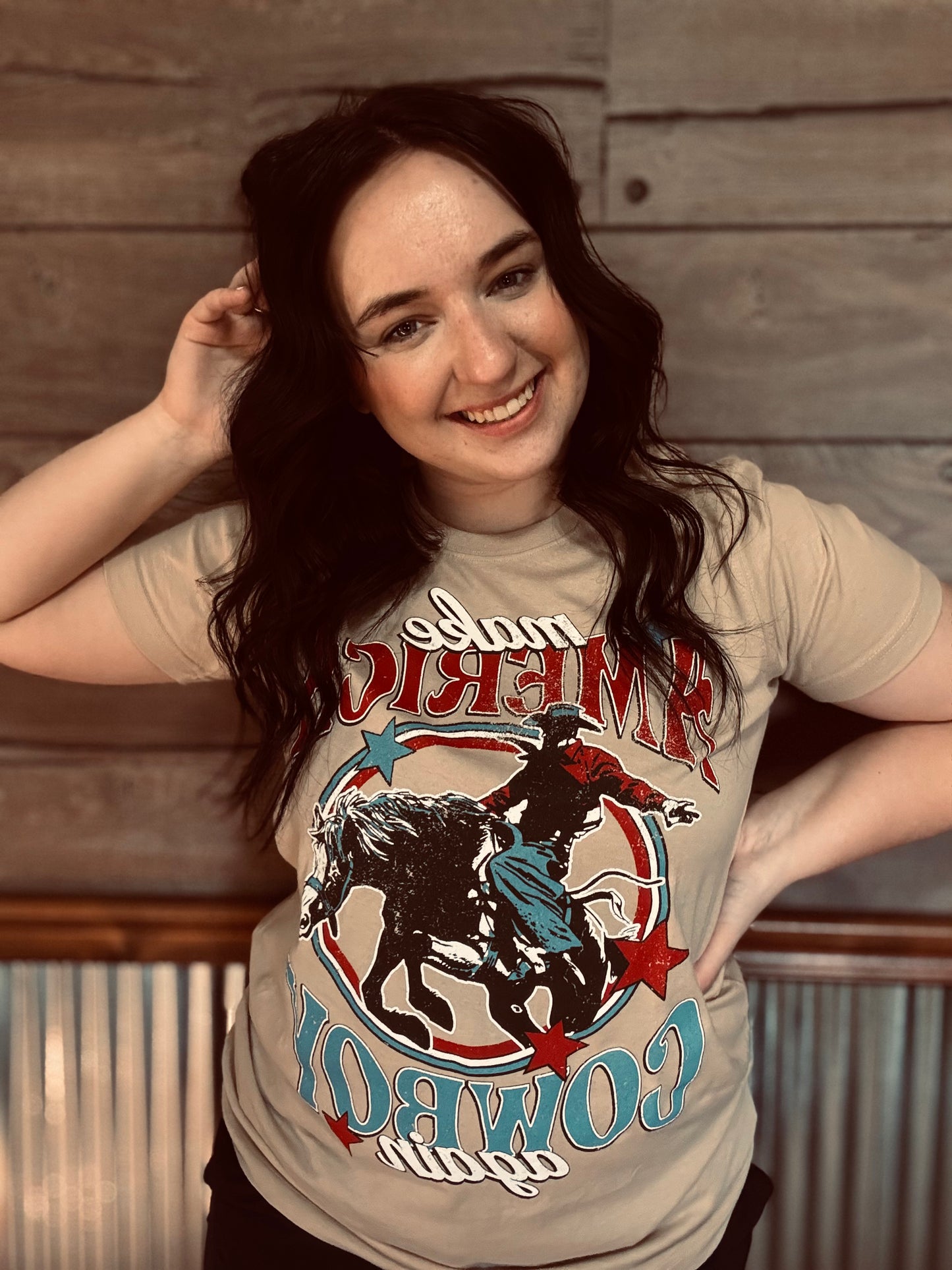 Make America Cowboy Again Graphic Tee