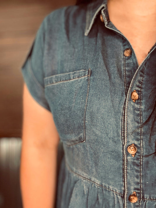 The Dusty Denim Dress